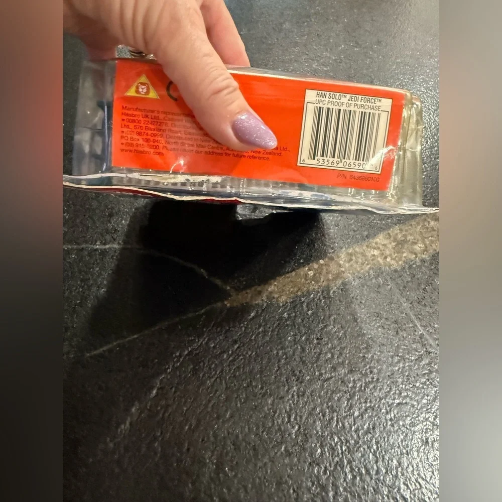 Hasbro 2005 Han Solo Star Wars Jedi Force Figure, Playskool Heroes, Chunky, 6” - Picture 5 of 8
